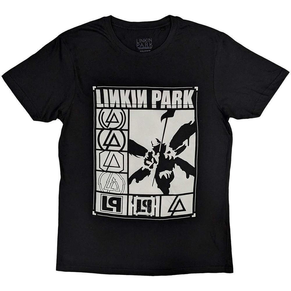 Linkin Park Unisex T Shirt Logos Rectangle